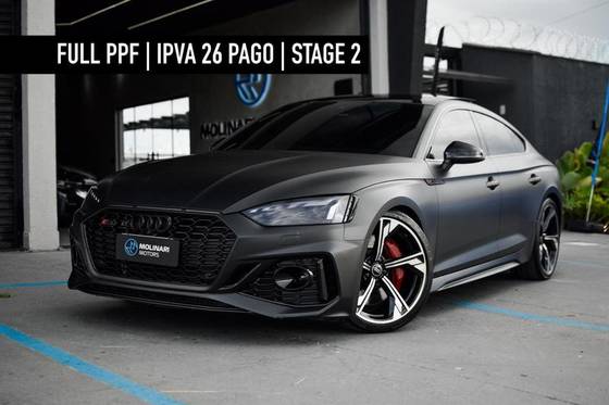AUDI RS5 2.9 V6 TFSI GASOLINA SPORTBACK QUATTRO S-TRONIC AUDI RS5 2.9 V6 TFSI GASOLINA SPORTBACK QUATTRO S-TRONIC